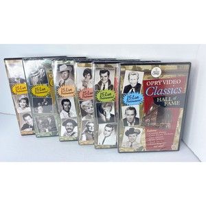 Opry Video Classics: 6 DVDs Legends, Hall of Fame, Love Songs, Duets Honky Tonk